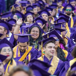 SF State students at graduation
